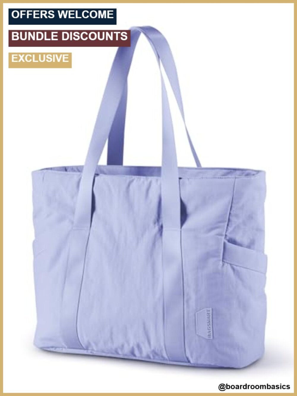 Tote Bag with Zipper Work Tote Compartments Nurse Shoulder Handbag Travel Gym